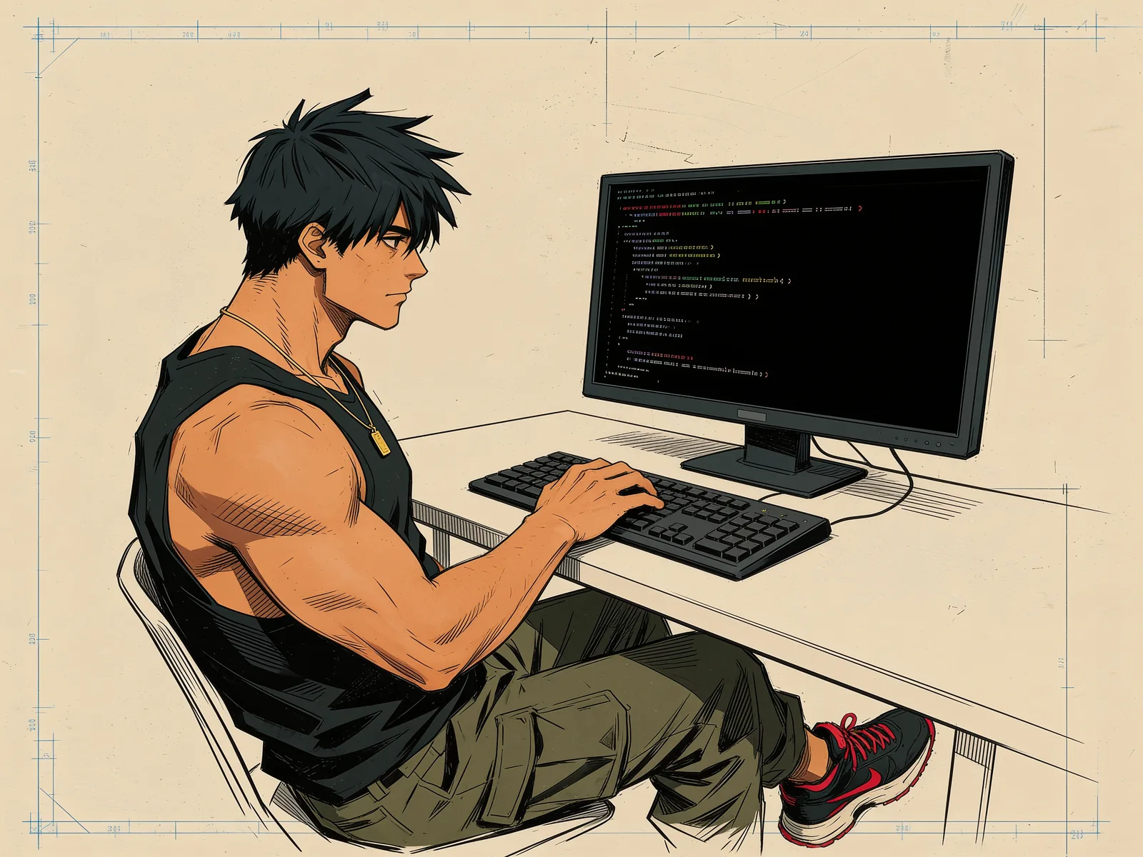Code is the dialect.